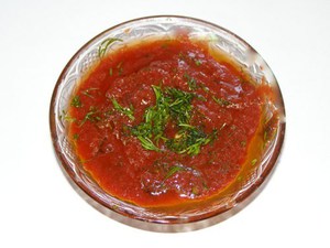 Способ приготовления аджики