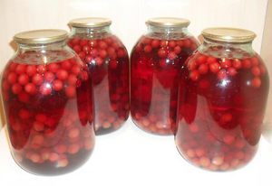 Рецепт компота из вишни