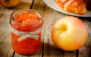 Яблочное варенье дольками