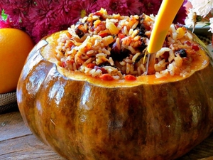 Польза блюда тыквы с рисом