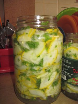 Маринуем кабачки