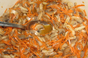 Полезные салаты с грибами вешенками