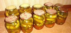 Как приготовить заготовку из огурцов