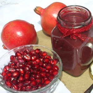 Рецепт варенья из гранат с грецкими орехами