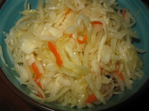 Квашеная капуста по-корейски