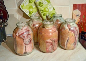 Рецепт маринования сала