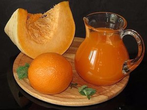 Тыквенный сок с апельсином