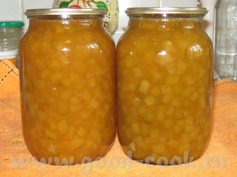 Приготовление варенья из кабачков Рецепты