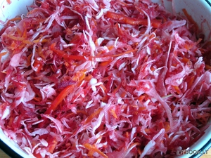 Приготовления маринованная капуста за сутки 