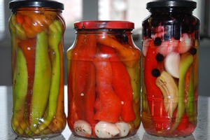 Способы заготовки маринованного перца