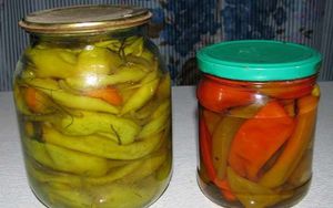 Маринованный горький перец