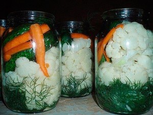 Заготавливаем на зиму цветную капусту