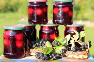  компот из черноплодки