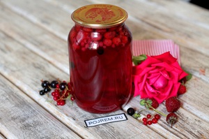 Компот из черники простой рецепт 
