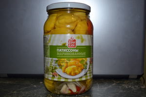 Рецепт маринованных патиссонов