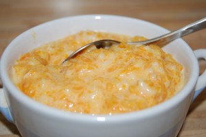 Пшенная каша с тыквой в микроволновке 