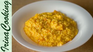Пшенная каша с тыквой на воде 