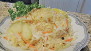 «Украинская крыжавка» с чесноком и морковью