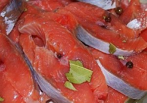  горбуша соленая в масле