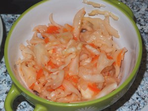 Рецепт квашеной капусты без уксуса