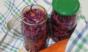 Особенности маринования краснокочанной капусты