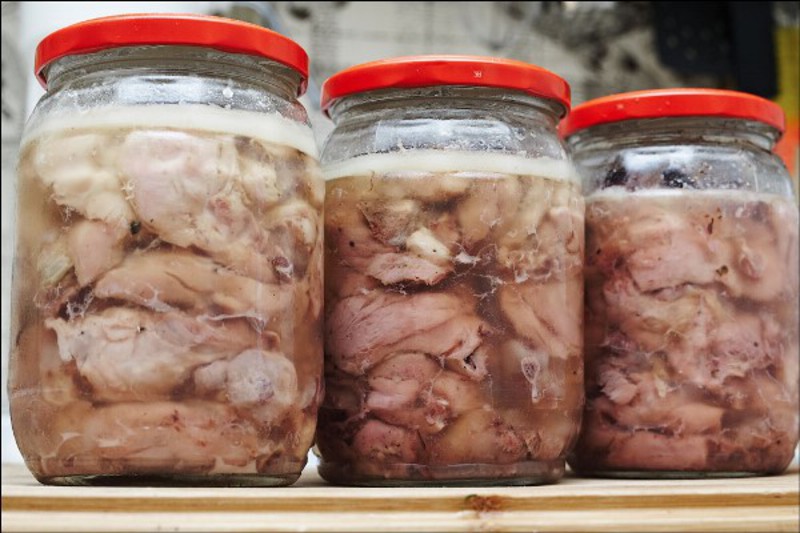 Куриная тушенка в домашних условиях