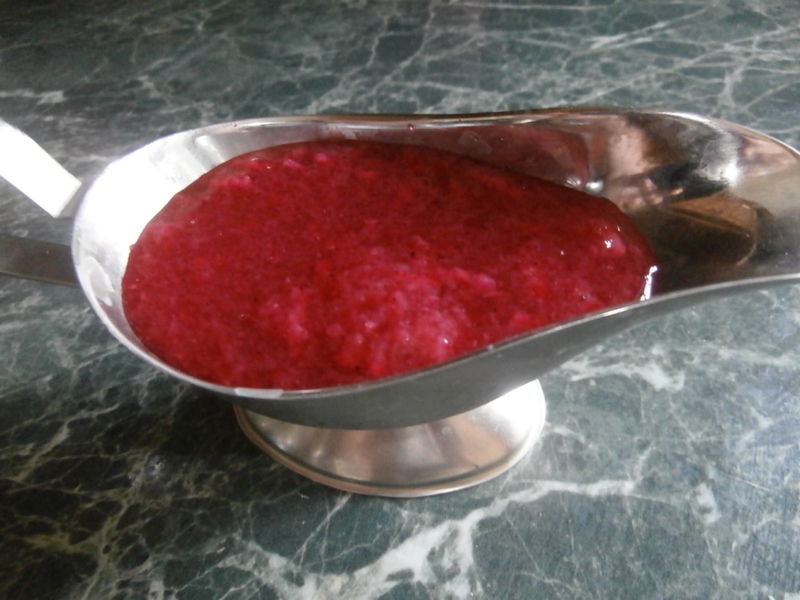 Рецепт соуса из смородины к мясу