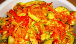 Салат из кабачков