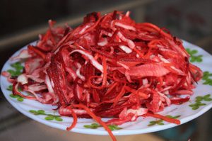 Капуста по-корейски с бураком