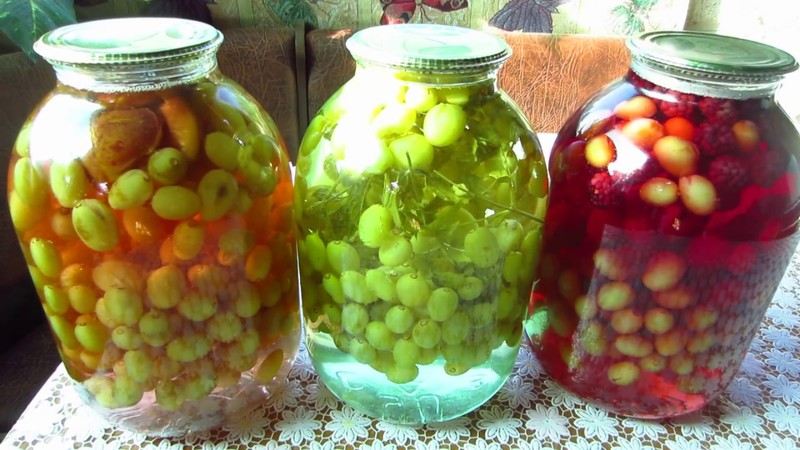 Компот с мёдом и корицей