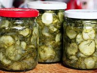 Салат нежинский из огурцов на зиму
