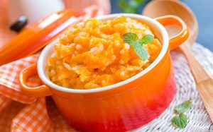 С беконом и горохом