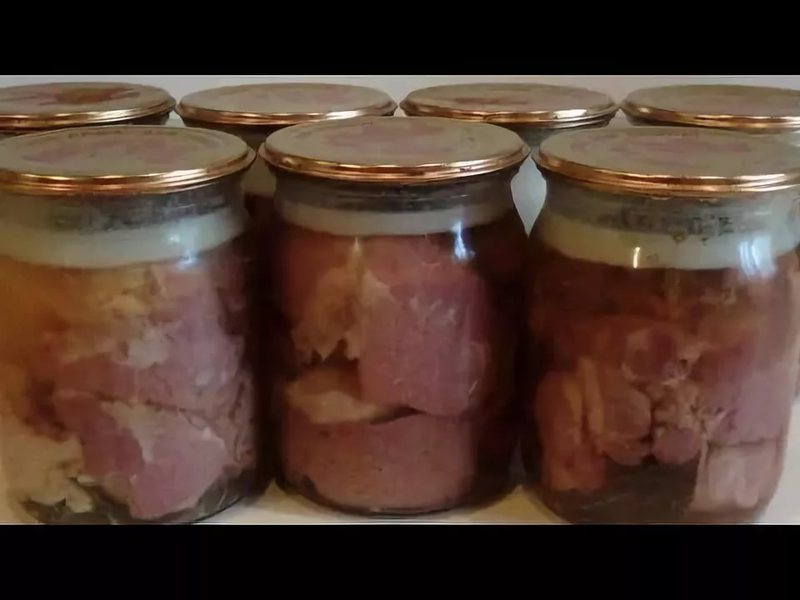 Свиная тушенка в домашних условиях