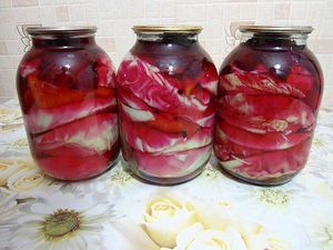 Заготовка капусты со свёклой