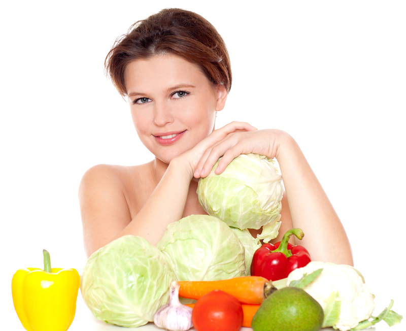 Капуста со сладким перцем