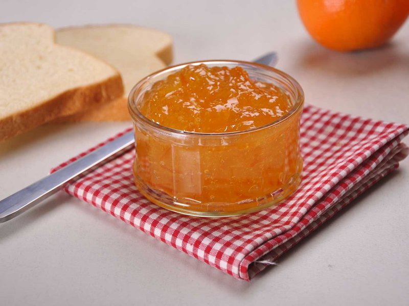 Апельсиновый джем с корицей и ванильным сахаром