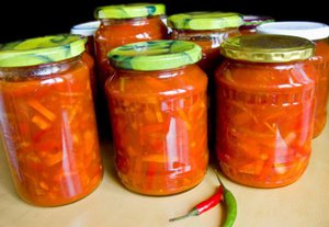 Печеные бобы с помидорами