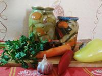 Кабачки маринованные