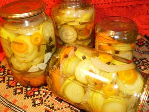 Кабачки маринованные рецепт