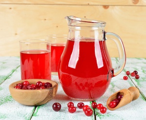 Морс из клюквы