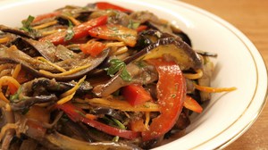 Маринованные баклажаны  по корейски
