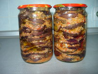 Маринованные баклажаны на зиму
