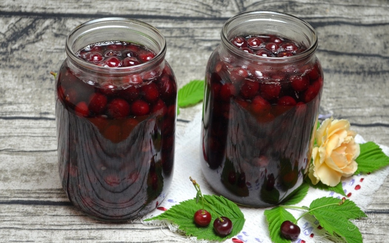 Как сварить компот из вишни
