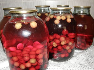 Вишневый компот: простой  рецепт 