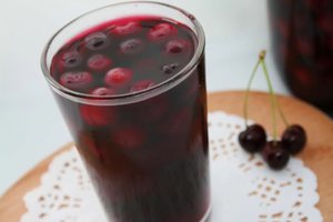 Как варить компот из вишни