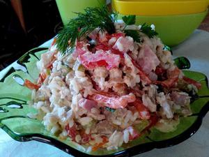 Вкусные салаты 