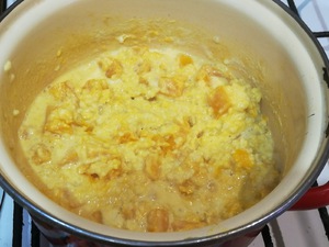 Тыквенная каша с пшенкой