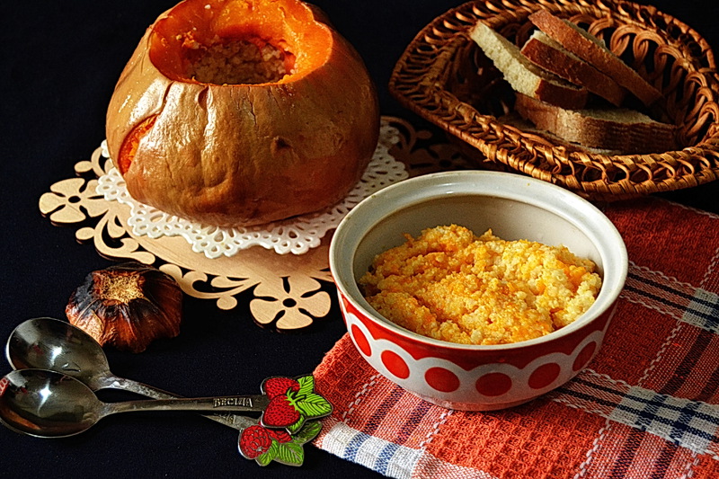 Как приготовить кашу  с тыквой и крупами