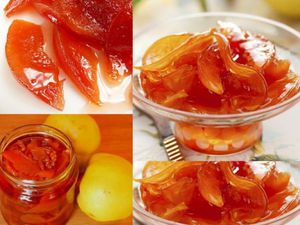Классический рецепт варенья из айвы
