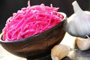  красная маринованная капуста 